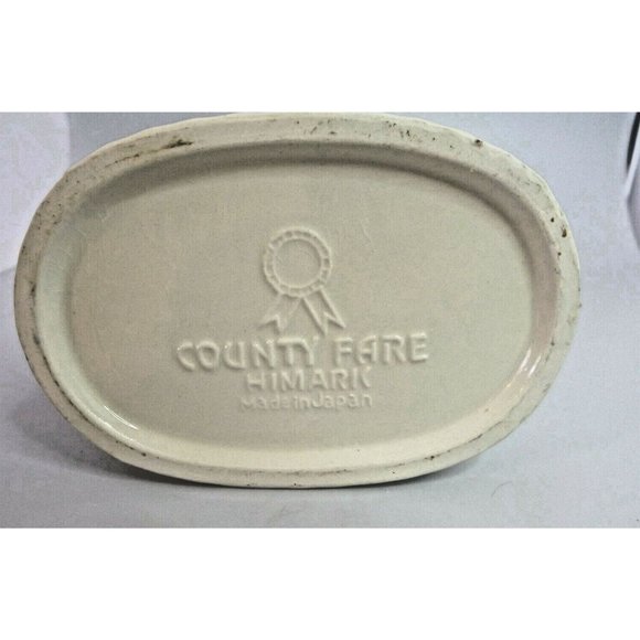 Vintage HIMARK County Fare Ceramic Pig Creamer/Planter 16OZ Size Made in Japan - Picture 6 of 7